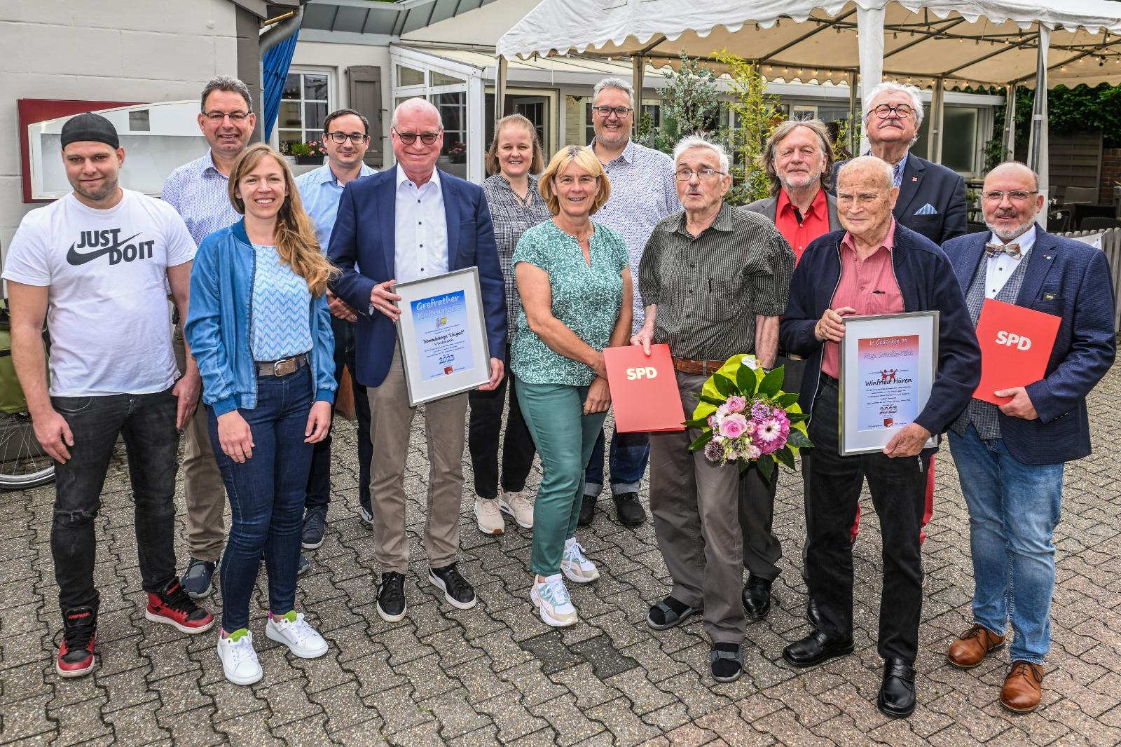 Das SPD Sommerfest mit vielen Gästen!